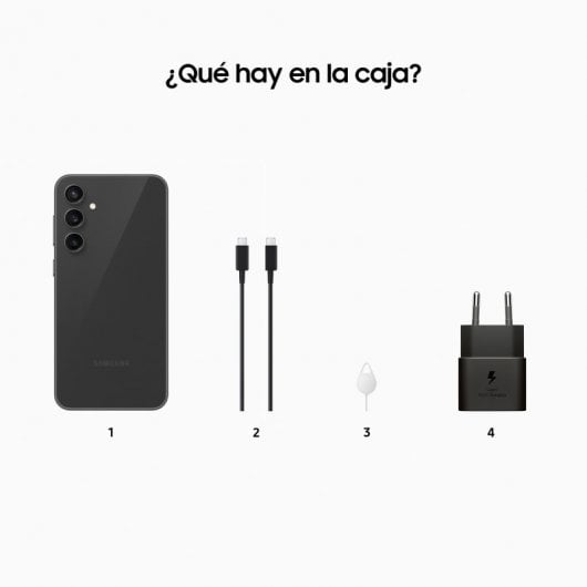 Samsung Galaxy S23 FE 256GB Grafito Libre + Cargador