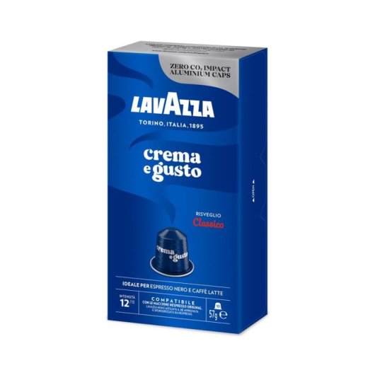 Capsule café Lavazza Crema e Gusto Classico Nespresso 10 Unid.