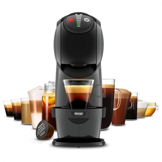 Cafeteira DeLongui Genio S Dolce Gusto Cinza Antracite