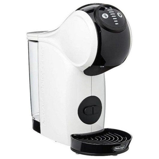 Cafeteira Cápsulas DeLonghi Genio S 0,8L 15 bar XL Frio/Quente Eco Branca