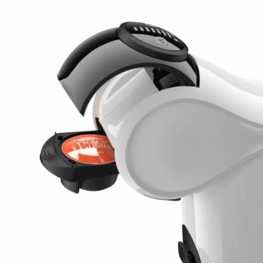 Cafeteira Cápsulas DeLonghi Genio S 0,8L 15 bar XL Frio/Quente Eco Branca