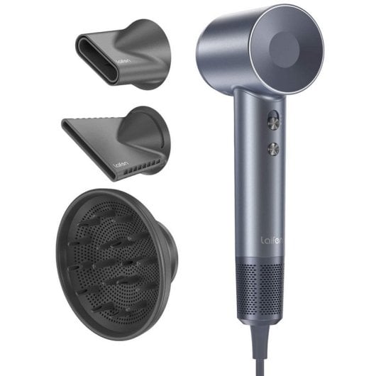 Laifen Swift Special Sèche-Cheveux Haute Vitesse 1600W Argent Bleu