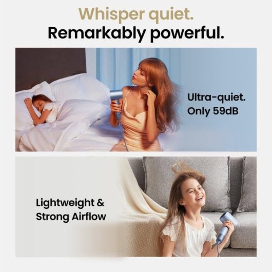 Laifen Swift Special Secador de Pelo 1600W Azul Plateado