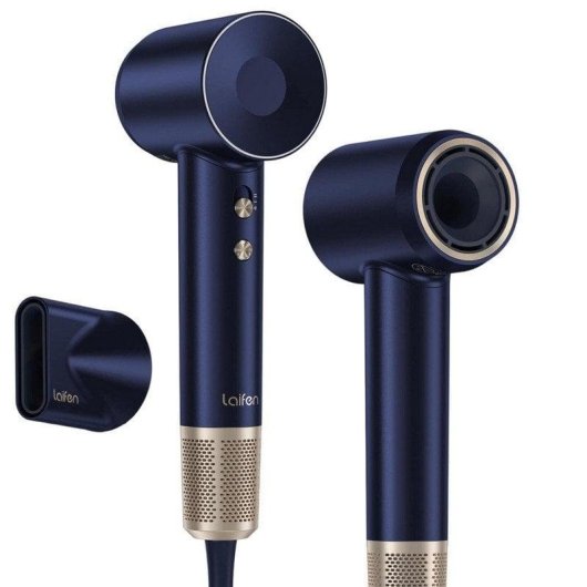 Laifen Swift Premium Secador de Pelo de Alta Velocidad 1600W Azul/Dorado