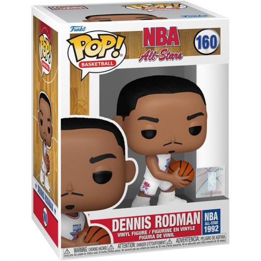 Funko Pop Basquete NBA All Stars Dennis Rodman 1992