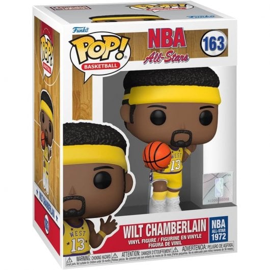 Funko Pop Basketball NBA All Stars Wilt Chamberlain 1972