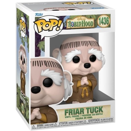 Funko Pop Disney Robin des Bois Frère Tuck