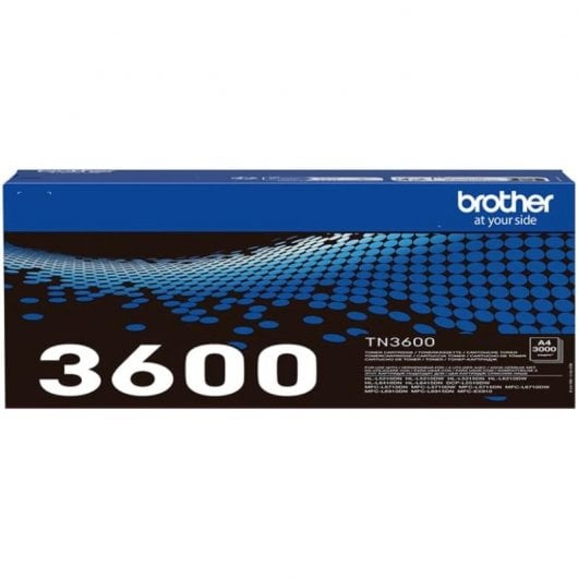 Toner preto original Brother TN3600