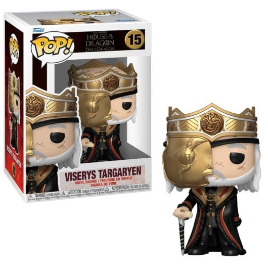 Funko Pop Game of Thrones: Haus des Drachen Viserys Targaryen mit Maske