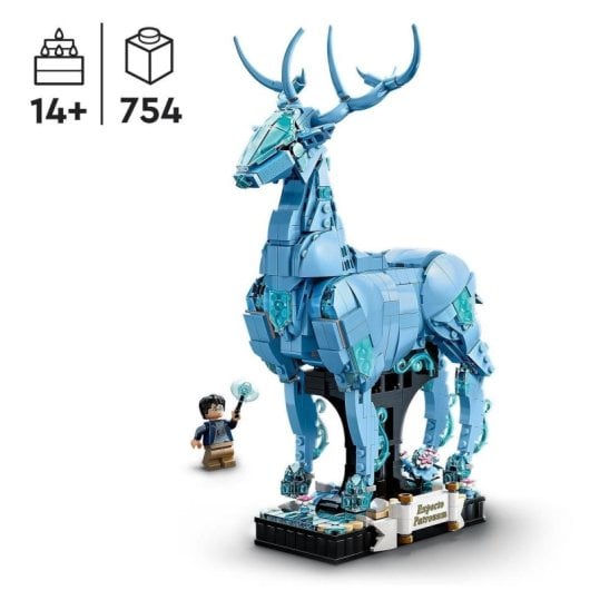 Set de juguetes de construcción LEGO® Harry Potter™ 76414 Expecto Patronum (754 piezas)
