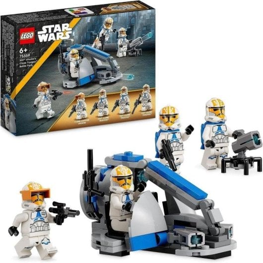 LEGO Star Wars Pack de Combat Soldats Clon 332 d'Ahsoka 75359 108 pièces