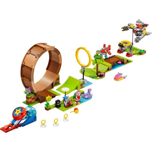 LEGO® Sonic the Hedgehog™ 76994 Sonic: Desafío del Looping de Green Hill Zone (802 piezas)