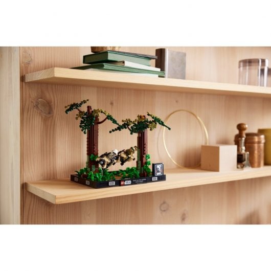 Lego Star Wars Diorama: Speeder-Duell auf Endor