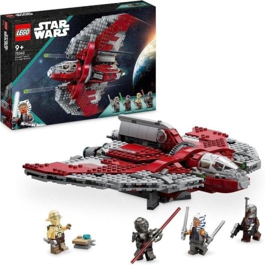 LEGO Star Wars Navette Jedi T-6 d’Ahsoka Tano 75362 601 pièces