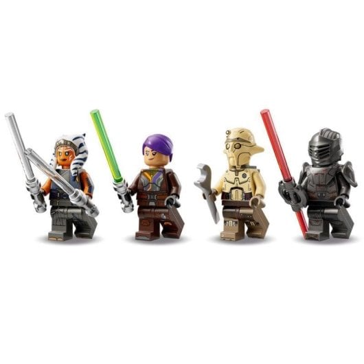 LEGO Star Wars Navette Jedi T-6 d’Ahsoka Tano 75362 601 pièces