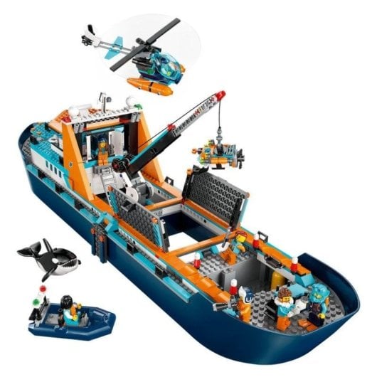 LEGO City Explorateurs de l'Arctique Bateau 60368 815 pièces
