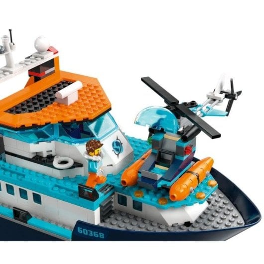 LEGO City Explorateurs de l'Arctique Bateau 60368 815 pièces