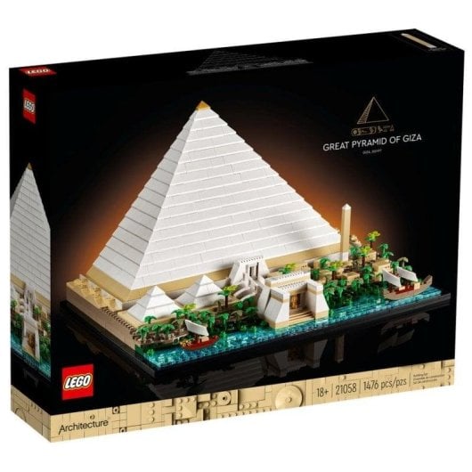 LEGO Architecture Große Pyramide von Gizeh 21058 1476 Teile