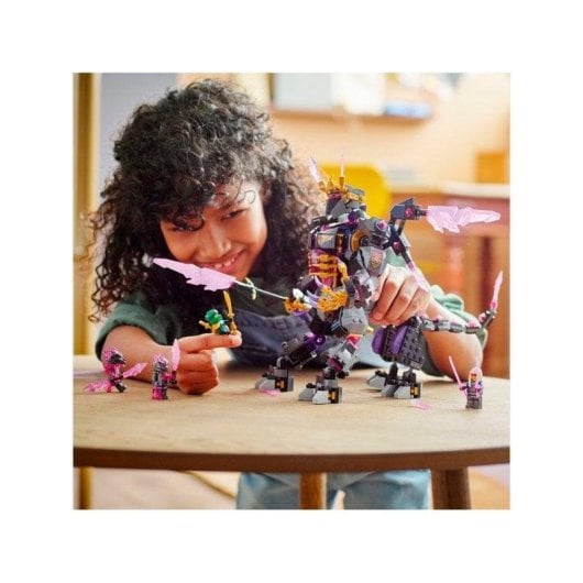 Figura de juguete LEGO Ninjago Rey Cristal 71772 con 5 minifiguras y 722 piezas