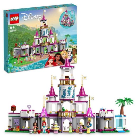 Kit de construcción LEGO® | Disney Princess™ 43205 Gran Castillo de Aventuras (698 piezas)