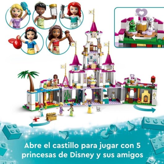 Kit de construcción LEGO® | Disney Princess™ 43205 Gran Castillo de Aventuras (698 piezas)