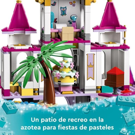 Kit de construcción LEGO® | Disney Princess™ 43205 Gran Castillo de Aventuras (698 piezas)