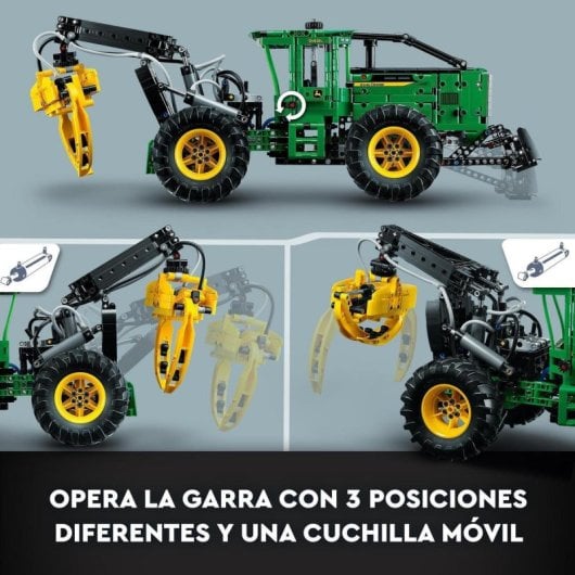 Conjunto de brinquedos de construção LEGO® Technic 42157 John Deere 948L-II Skidder (1.492 peças)