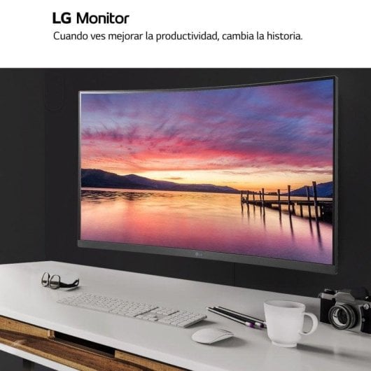 Monitor PC LG 32MR50C-B 31.5" FullHD 100Hz VA Curvo FreeSync 5ms