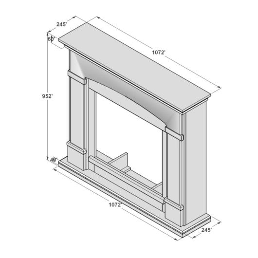 Chimenea Mural 1500w Caminetto Fuego Monica Wenghe