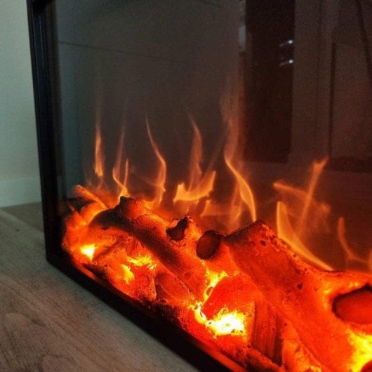 Elektrischer Kamin FUEGO FUEGO INSERTO ELETTRICO 1500W Einbau Fernbedienung Timer