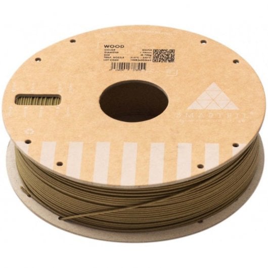 Smartfil Wood Filamento 3D Biodegradable Y Compostable con Madera Natural 2.85mm 750g Maple