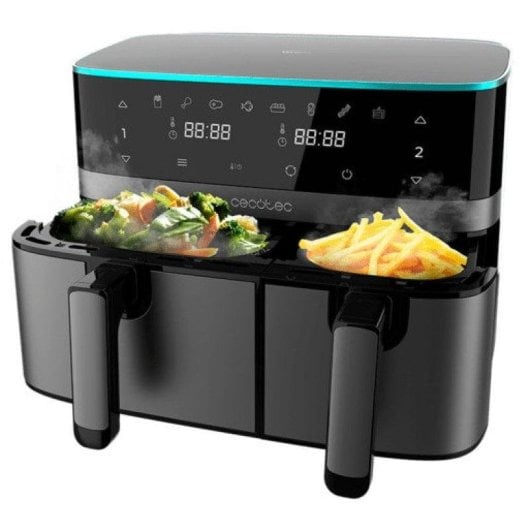 Cecofry DuoSize 9000 Freidora de Aire sin Aceite Digital 9 L