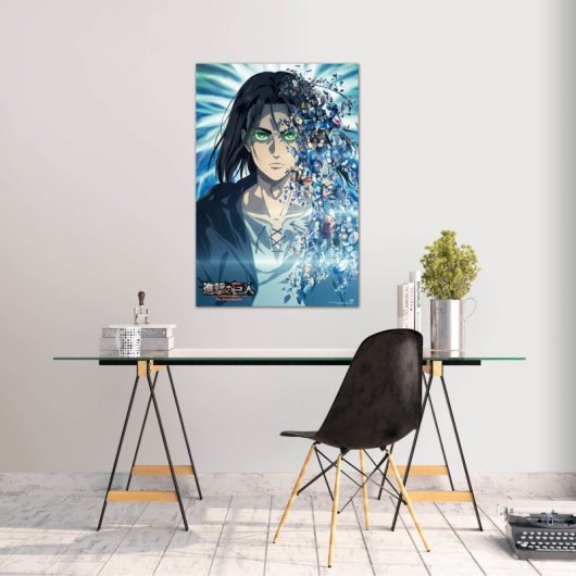 Erik Editores Poster Attack On Titan – Eren Yeager