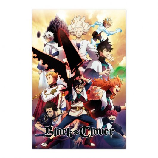 Erik Editores Póster Black Clover - Arco De La Reencarnación