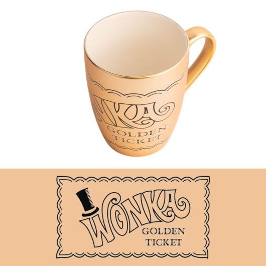 Erik Editores Taza Willy Wonka Golden Ticket