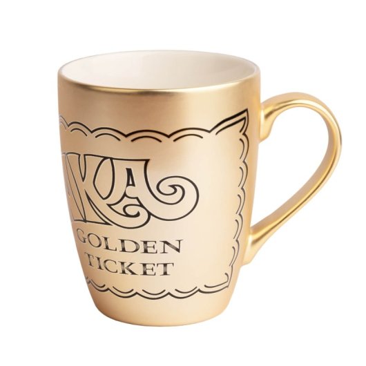 Erik Editores Taza Willy Wonka Golden Ticket