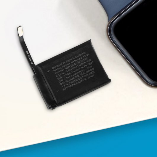 Batterie interne Clapio pour Apple Watch Series 5 et Se (44 mm) 296 mAh