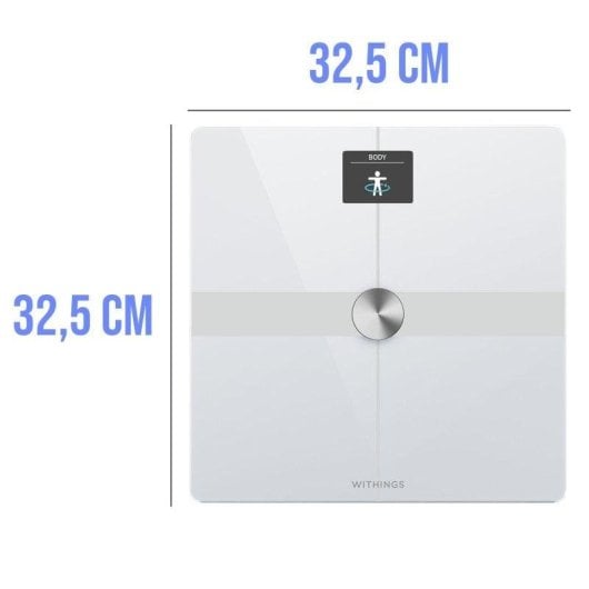 Balança Bioimpedância Withings Body Smart Até 200 kg 8 Utilizadores Ecrã LCD Wi-Fi