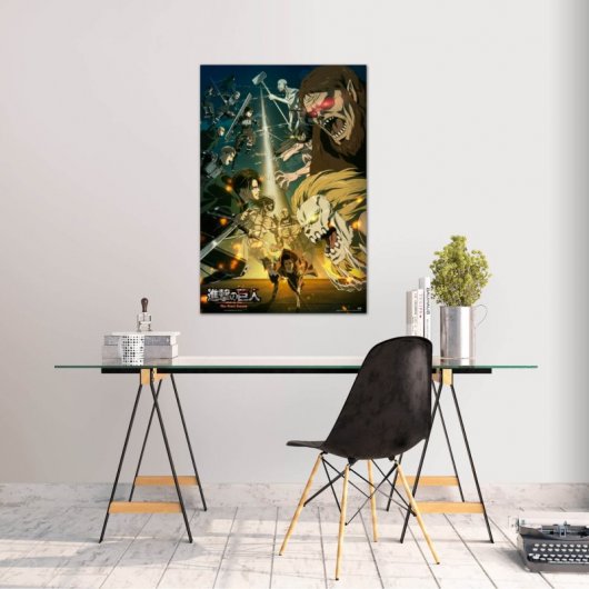 Erik Editores Póster Attack On Titan - Paradis Vs Marley