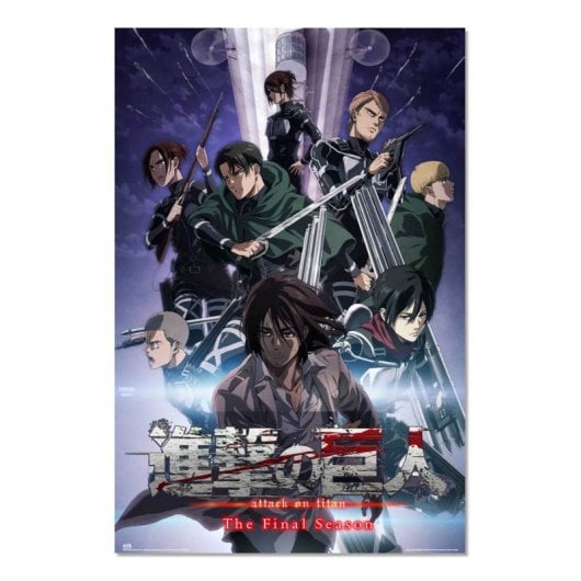 Erik Editores Póster Attack On Titan - The Final Season