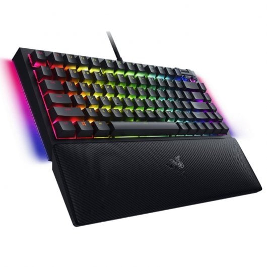 Tastiera da gioco meccanica Razer BlackWidow V4 75% Layout RGB USA Nero