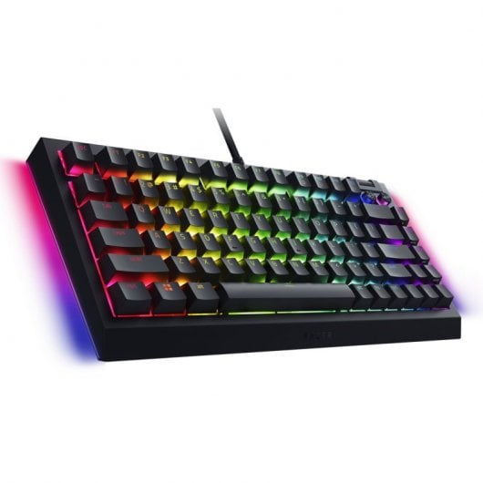 Tastiera da gioco meccanica Razer BlackWidow V4 75% Layout RGB USA Nero