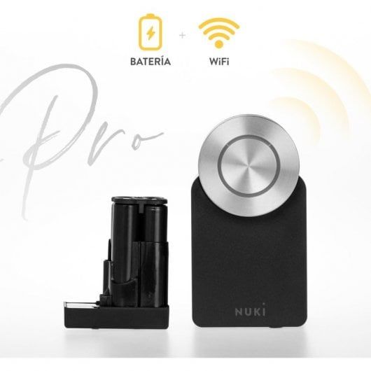 Nuki Smart Lock 3 Pro Fechadura Inteligente Bluetooth Preta