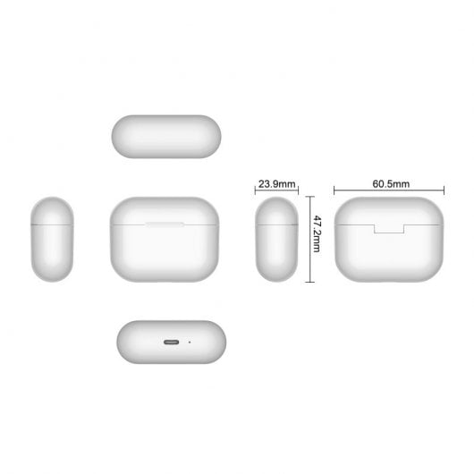 Daewoo In-Ear DW2005 Kabellose Kopfhörer mit Geräuschunterdrückung inkl. Ladeetui weiß