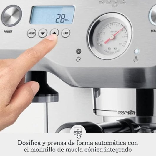 Sage The Dual Boiler Caffettiera espresso completamente automatica 15 bar in acciaio inossidabile