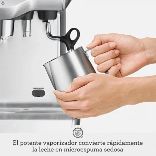 Sage The Dual Boiler Cafetière expresso entièrement automatique 15 bars en acier inoxydable