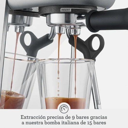 Sage The Bambino Cafetera Expresso 9 Bares Acero Inoxidable