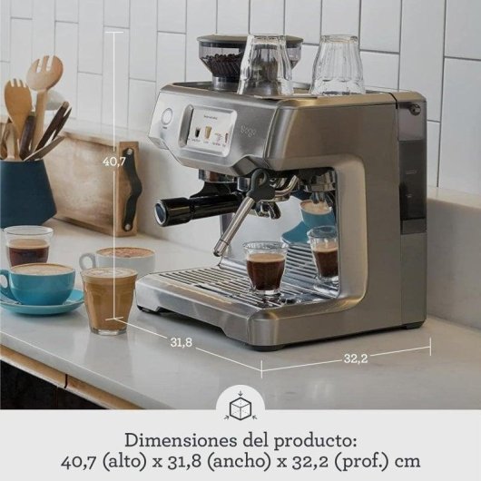 Macchina da caffè espresso Sage Barista Touch 2L 9 bar acciaio inox