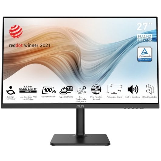 MSI Modern MD272XP 27" LED IPS FullHD 100Hz USB-C