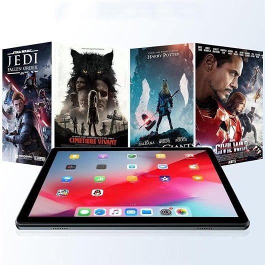 Tablet Vanwin V62 WiFi + 4G 10,1" 4GB 64GB Gris con Teclado y Stylus Pen